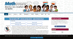 Desktop Screenshot of mathovore.fr